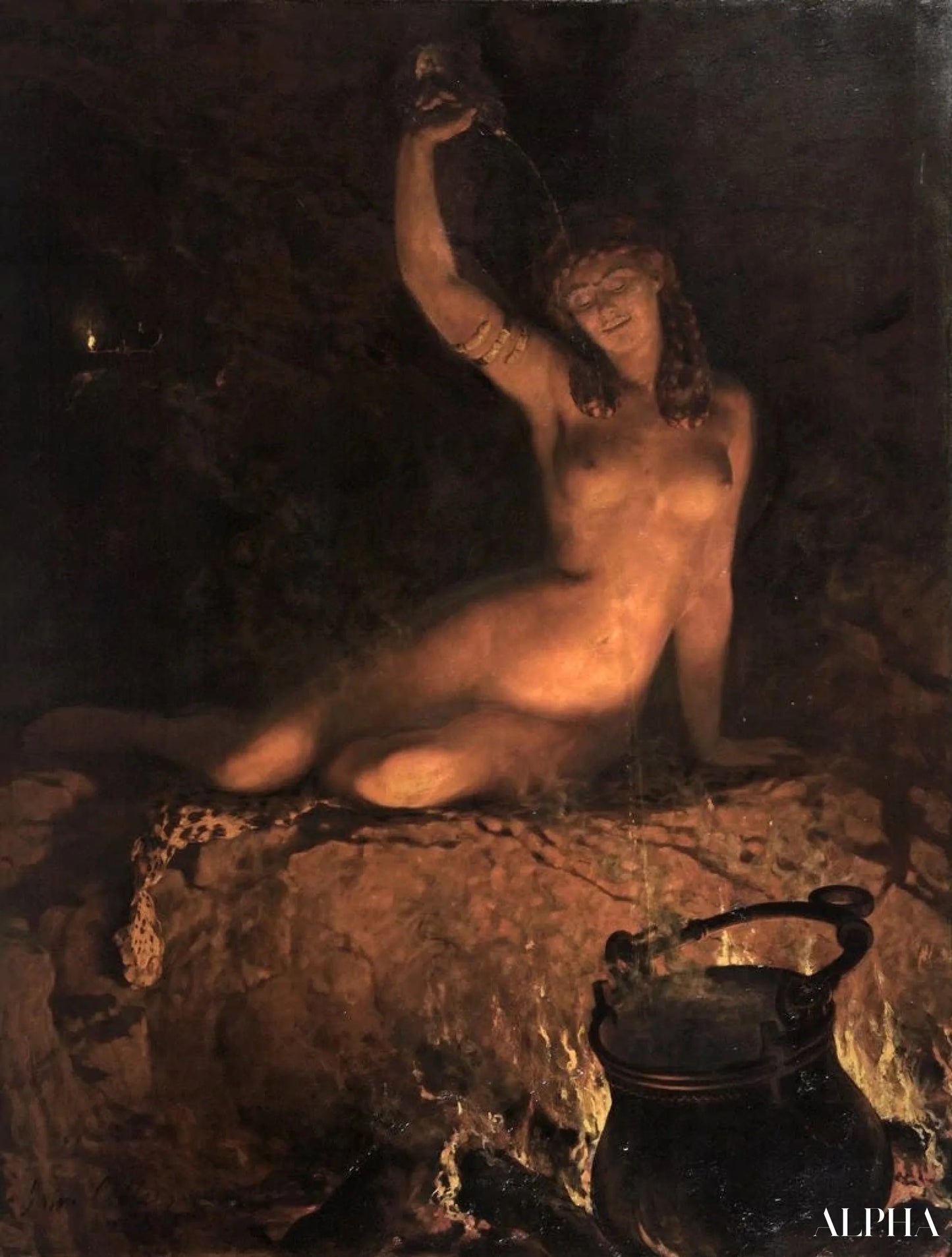 Une incantation - John Collier Reproductions de tableaux à la peinture à l’huile