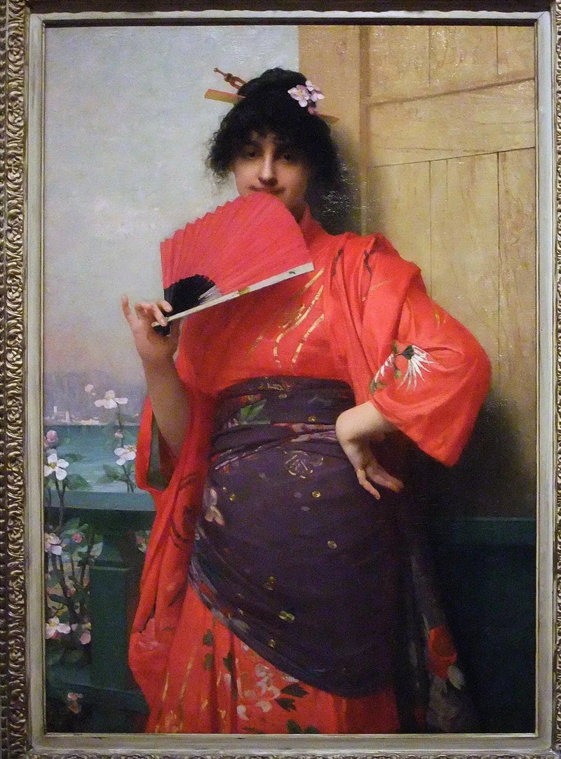 Una japonesa - Jules Lefebvre