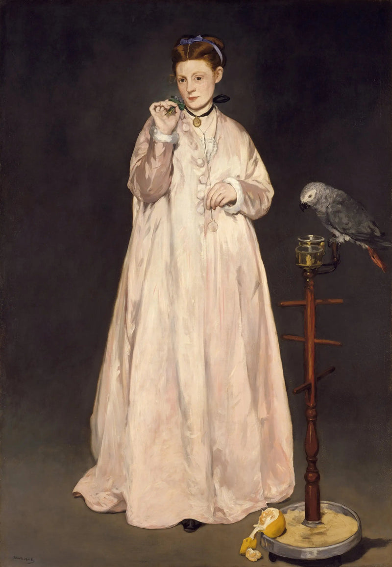 Una joven dama en 1866 - Édouard Manet