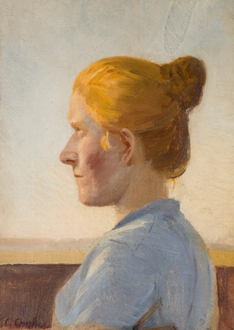 Una joven de Skagen - Anna Ancher