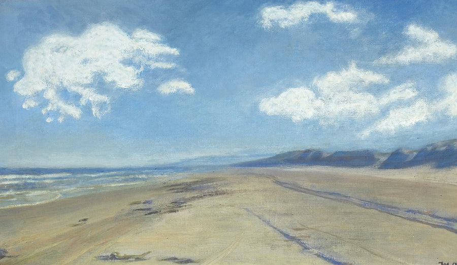 Un día de verano en Skagen Senderstrand. -Michael Peter Ancher
