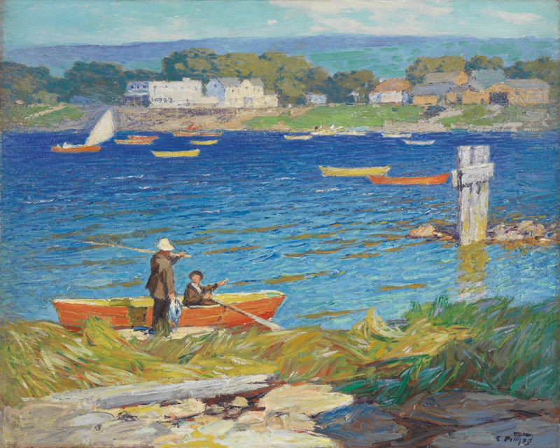 Un día de pesca - Edward Henry Potthast
