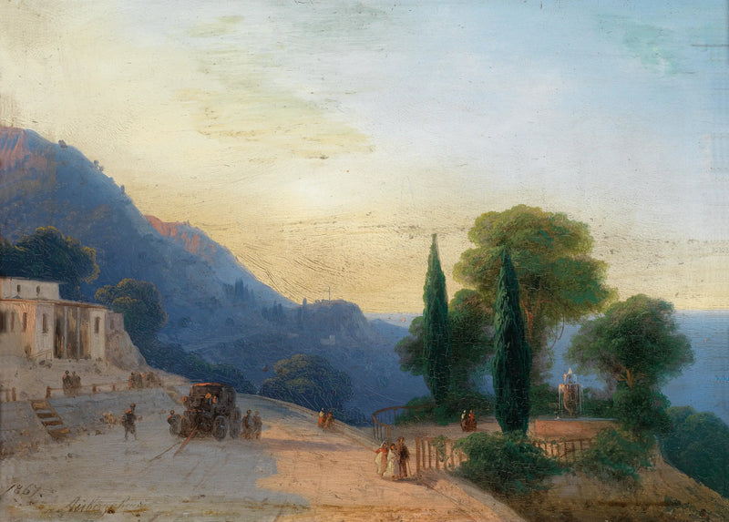 Un día de verano en Crimea - Iván Aivazovski