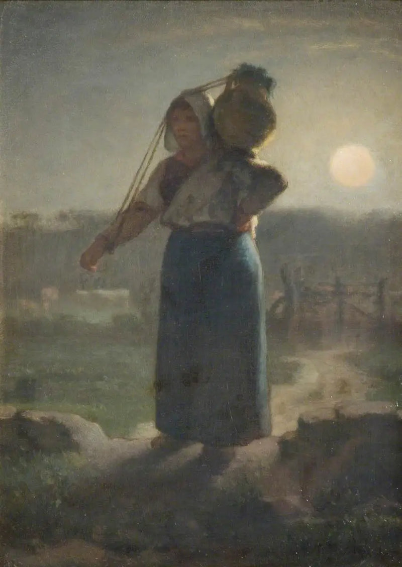 La lechera - Jean-François Millet