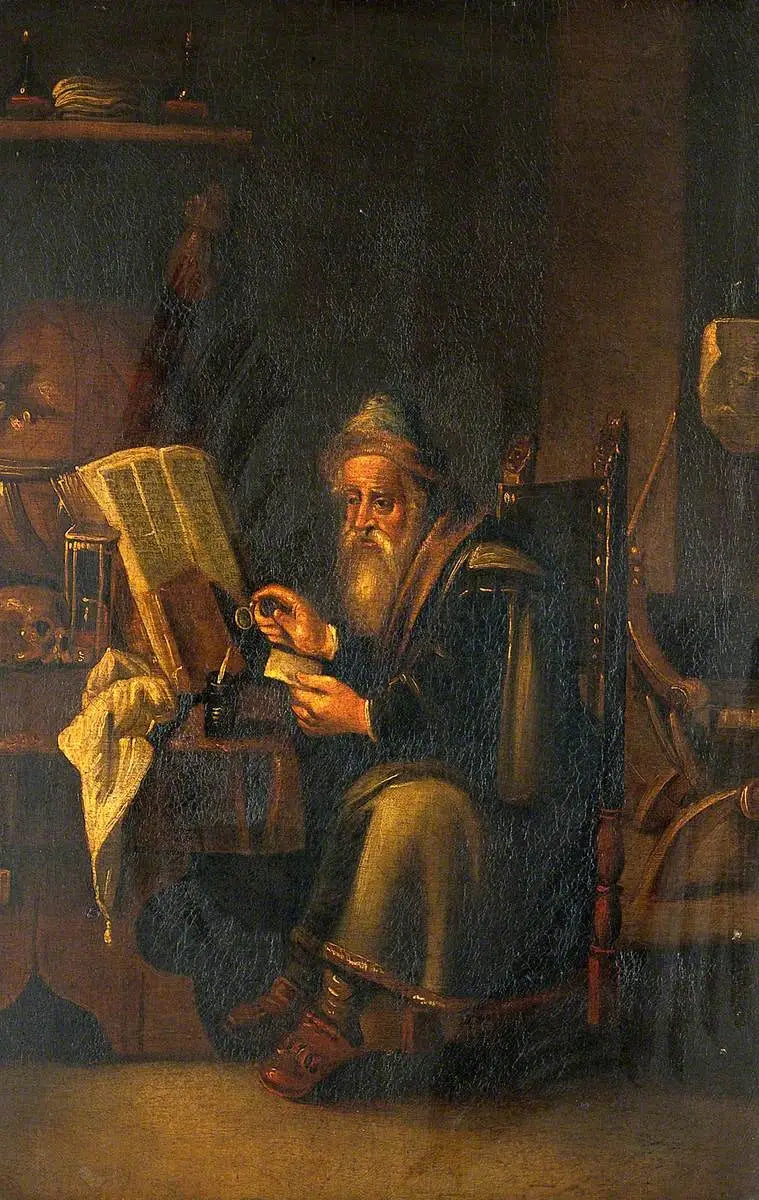 Una lectura filosófica - David Teniers el Joven