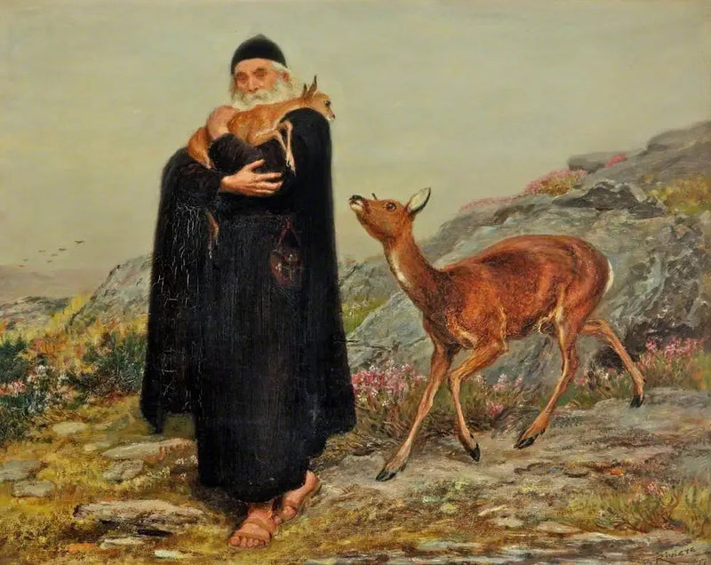 Una leyenda de San Patricio - Briton Rivière
