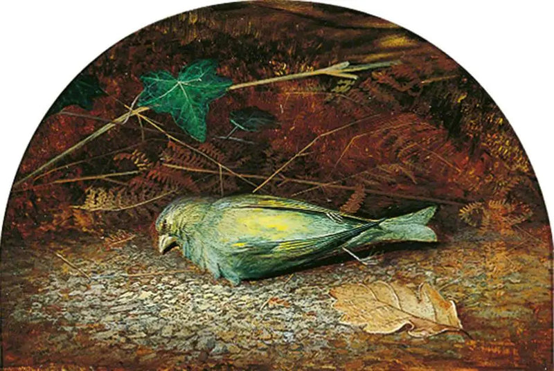 Una alondra muerta - John Atkinson Grimshaw