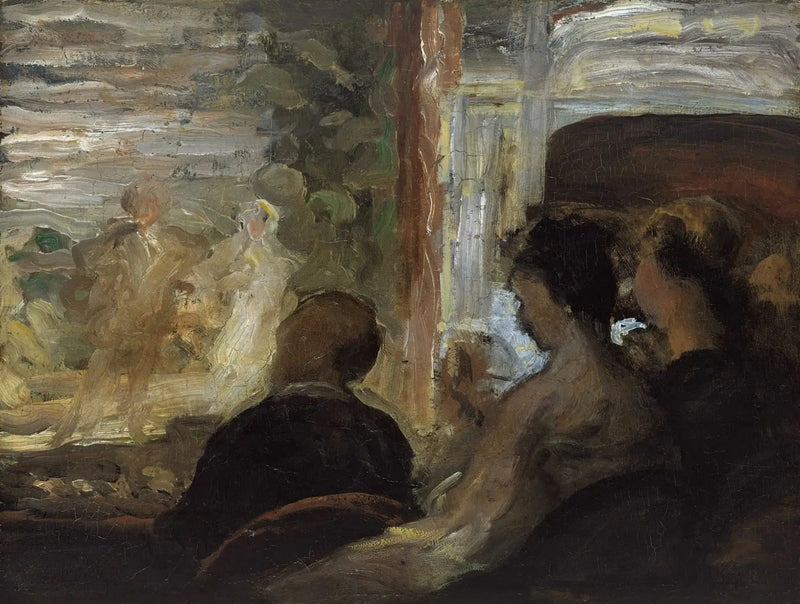 Una logia en el teatro - Honoré Daumier