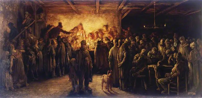 Una casa de pobres - Gustave Doré