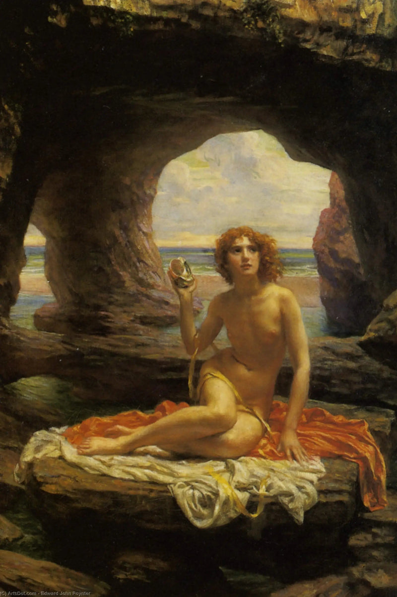Una marea baja - Edward Poynter