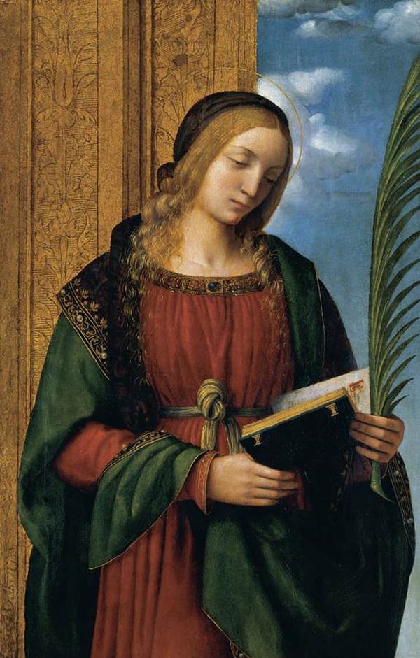 Una mártir - Bernardino Luini