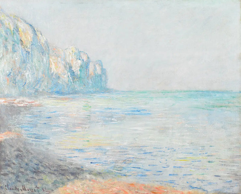 Una mañana brumosa en Pourville - Claude Monet