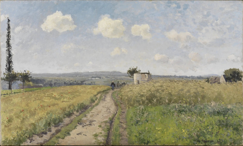 Una mañana del mes de junio - Camille Pissarro