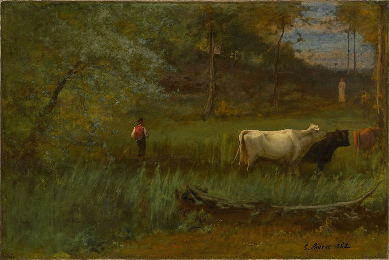 Una pastoral - George Inness