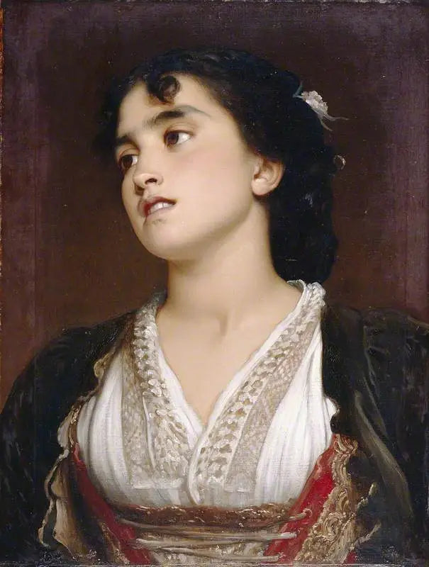 Una campesina romana - Frederic Leighton