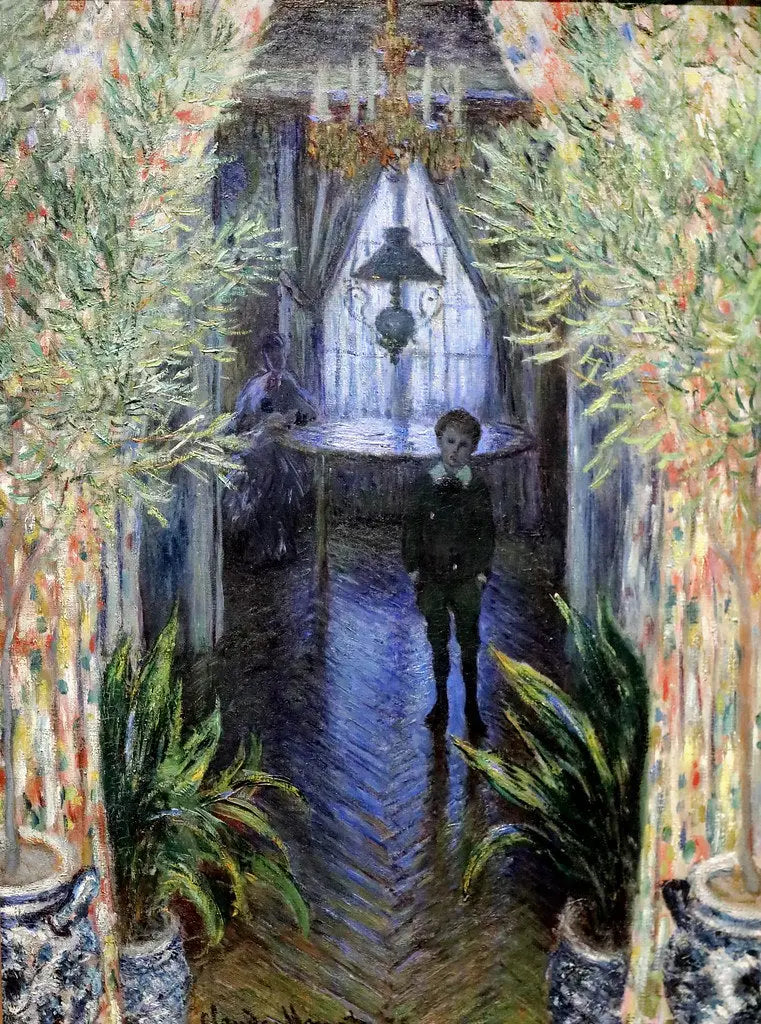 Una habitación de apartamento - Claude Monet
