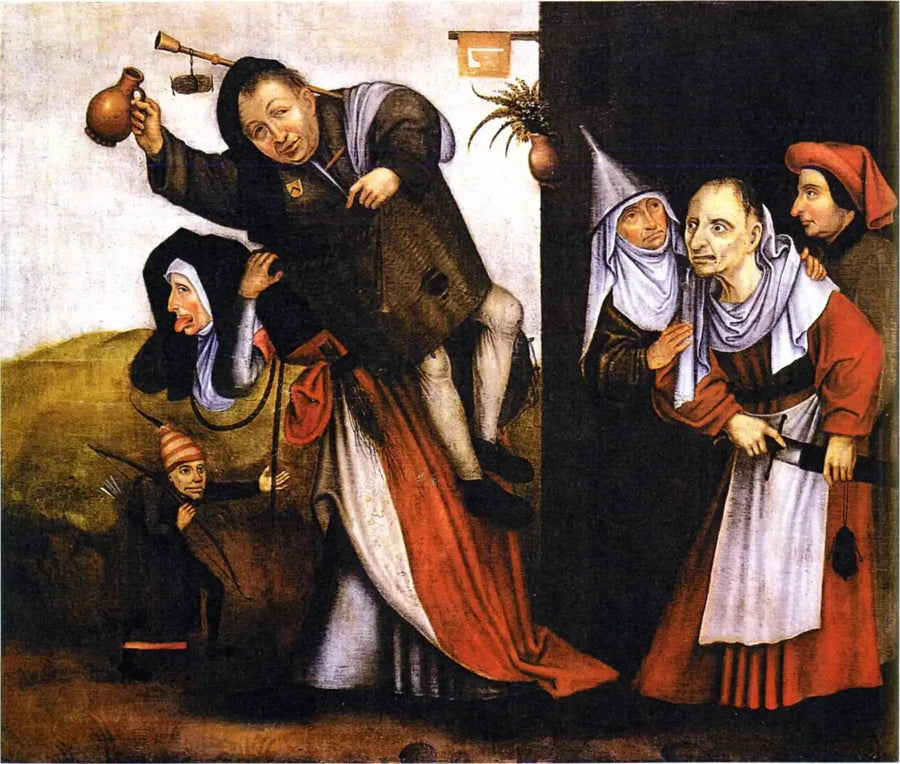 Una disputa en la taberna - Hieronymus Bosch