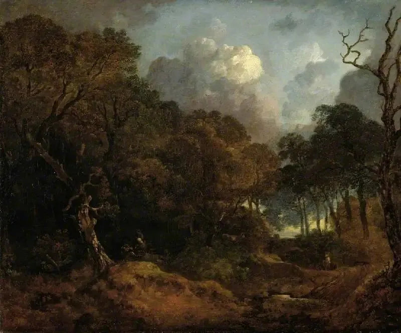Un camino forestal - Thomas Gainsborough