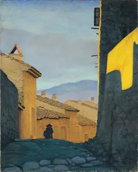 Una calle en Cagnes - Félix Vallotton