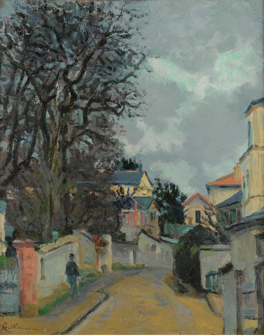 Una calle en Pontoise - Armand Guillaumin