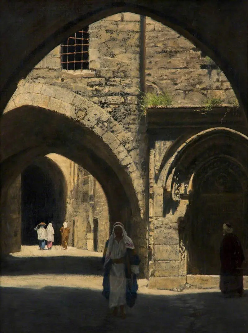 Una calle de Jerusalén de John Collier