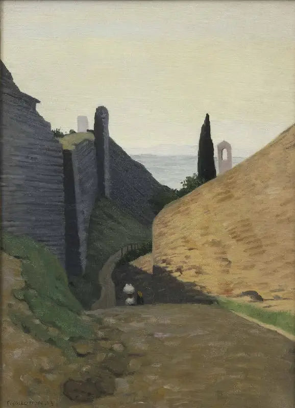 Una calle de Perusa - Félix Vallotton