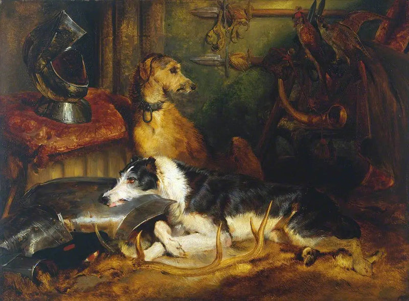 Una escena en Abbotsford - Edwin Henry Landseer