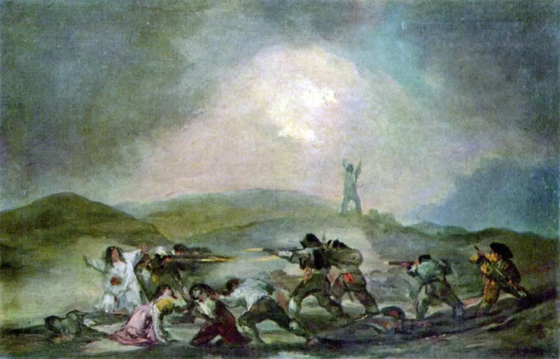 Una escena de la guerra de independencia española - Francisco de Goya