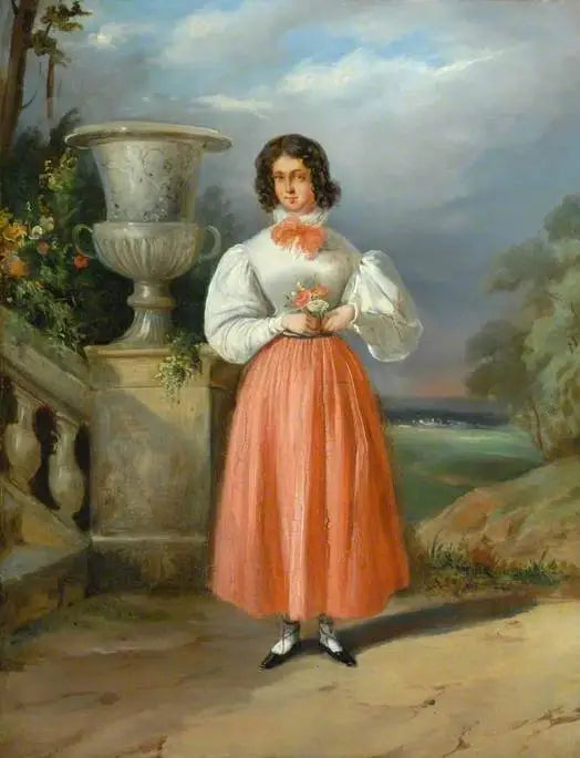 Una hermana mayor de la Sra. Bowes - Paul Delaroche