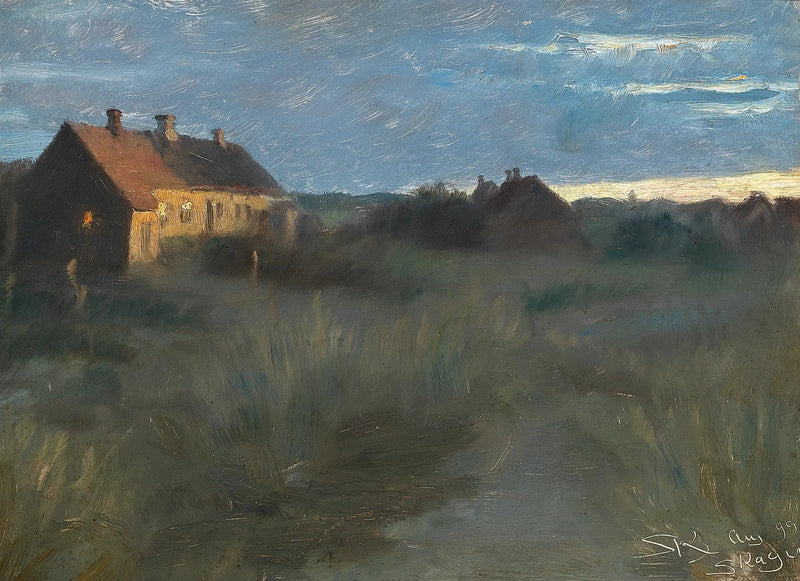 Una noche de verano en Skagen. - Peder Severin Krøyer