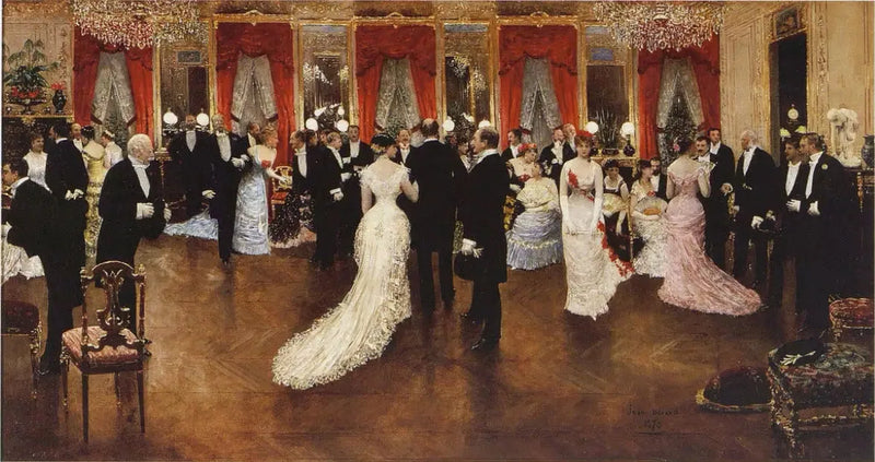 Una noche - Jean Béraud