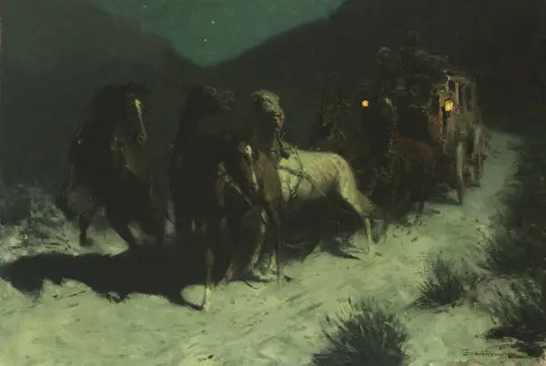 Una mancha en el viento - Frederic Remington