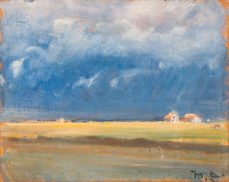 Una tormenta en la costa de Skagen. -Michael Peter Ancher