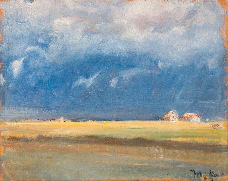 Una tormenta en la costa de Skagen. -Michael Peter Ancher