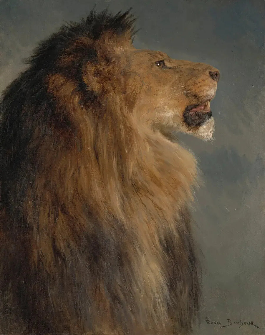 Una cabeza de león - Rosa Bonheur