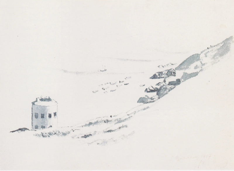 Una gira de Martello en Guernsey - Félix Vallotton