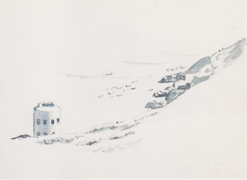 Una gira de Martello en Guernsey - Félix Vallotton