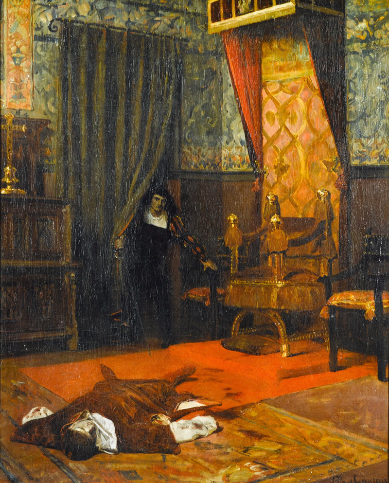 Une victime des Borgia - Jean-Paul Laurens