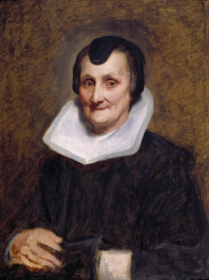 Una anciana - Antoine van Dyck