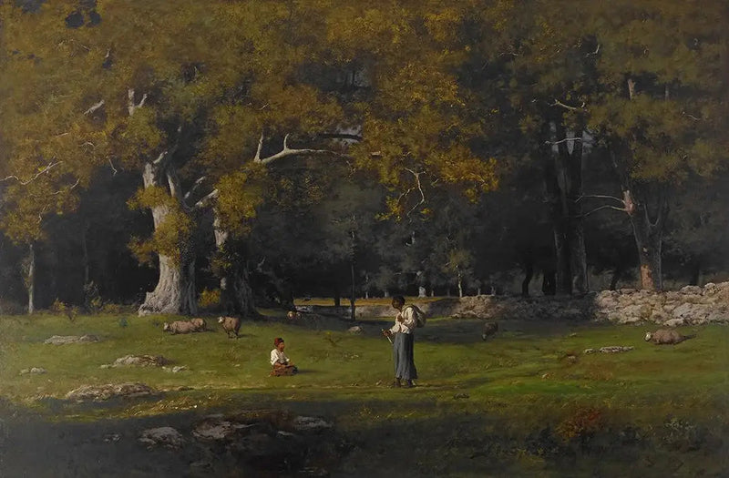 Un viejo camino - George Inness