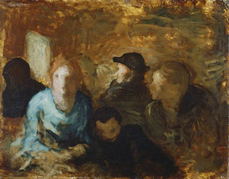 Un coche de tercera clase - Honoré Daumier