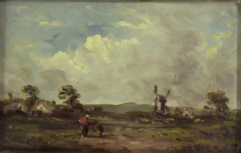 Una vista en Suffolk - John Constable