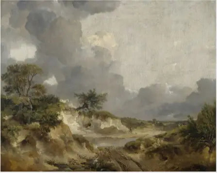 Una vista en Suffolk - Thomas Gainsborough