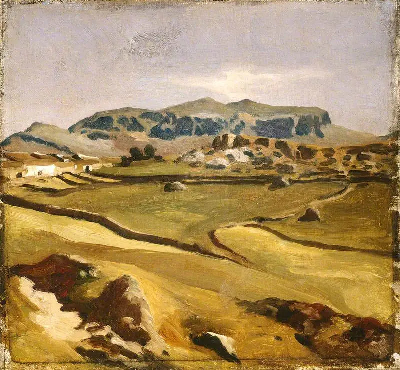 Una vista en España - Frederic Leighton