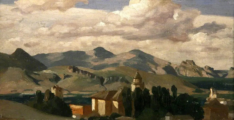 Una vista española - Frederic Leighton