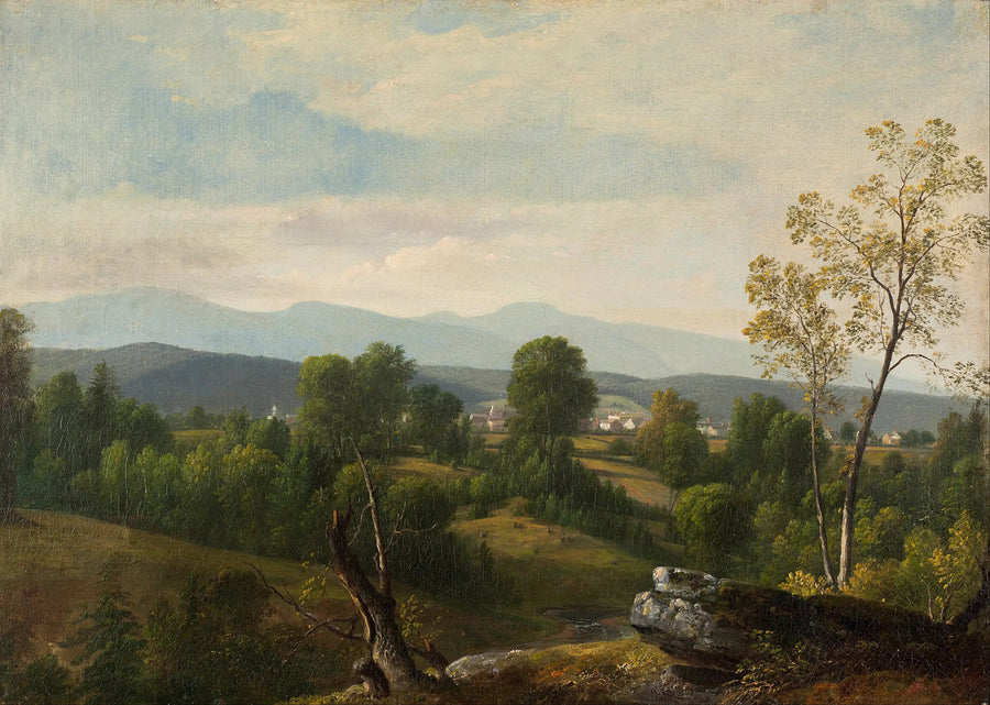 Una vista del valle - Asher Brown Durand