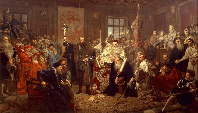 Unión de Lublin - Jan Matejko