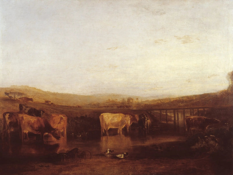 Unión del Támesis e Isis - J. M. W. Turner