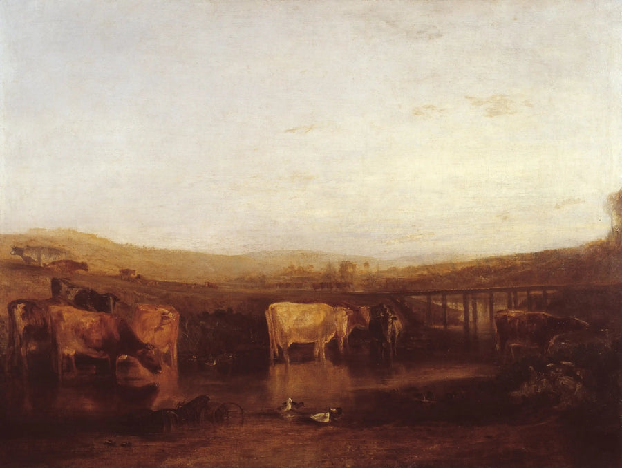 Unión del Támesis e Isis - J. M. W. Turner
