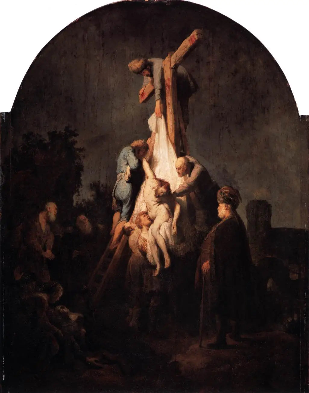 Œuvre à identifier - Rembrandt image 1 copie peinte à la main à l’huile